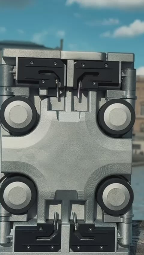 Présentation des roues rétractables