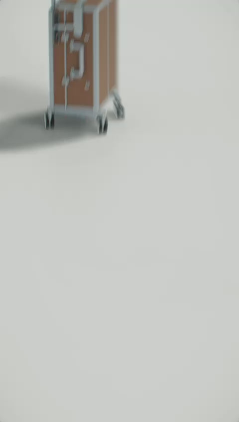 accès affaires avec malle sur ses roues